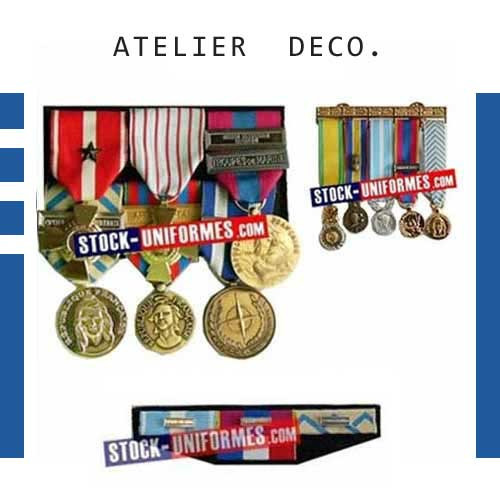 Barrettes et Médailles Confectionnées | Stockuniformes.com